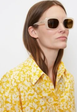 Marc O'Polo ALLOVER-PRINT-LANGARM RELAXED AUS PAPERTOUCH-P - Hemdbluse - Multi -Mode Familie b21297c8a71a4feab63a3f20da48b16d