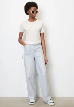 Marc O'Polo DENIM RUNDHALS MIT STRUKTUR AUS - T-Shirt Basic - Scandinavian White 10 Marc O'Polo DENIM RUNDHALS MIT STRUKTUR AUS - T-Shirt Basic - Scandinavian White -Mode Familie b22b34ae1a4e49598ae3bc24d69ae522