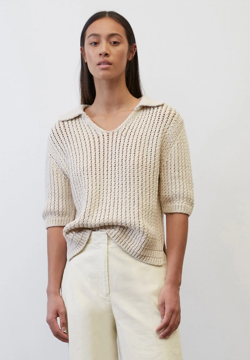 Marc O'Polo Poloshirt - Chalky Sand 1 Marc O'Polo Poloshirt - Chalky Sand