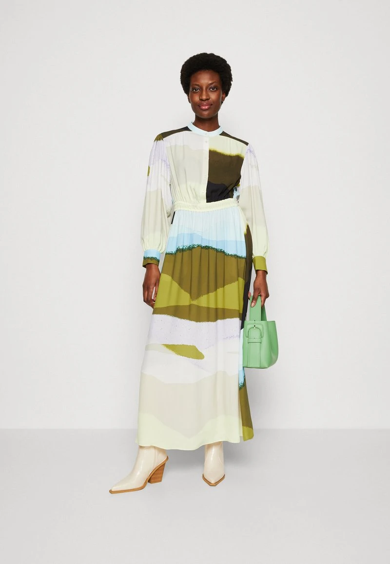 Marc O'Polo DRESS FEMININ STYLE FITTED WAIST ANKLE LENGTH - Maxikleid - Multi 2 Marc O'Polo DRESS FEMININ STYLE FITTED WAIST ANKLE LENGTH - Maxikleid - Multi – Bild 2