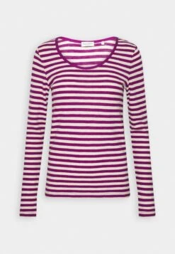 Marc O'Polo LONG SLEEVE DEEP ROUND NECK - Langarmshirt - Multi/purple Berry 9 Marc O'Polo LONG SLEEVE DEEP ROUND NECK - Langarmshirt - Multi/purple Berry -Mode Familie b36e2ddd2aa34811b0de537f164813e1 1