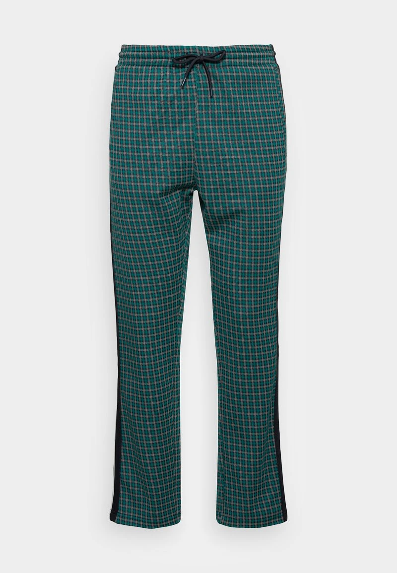 Marc O'Polo DENIM TRACK PANTS FRONT BACK POCKETS ELASTIC WAISTBAND CONTRAST - Jogginghose - Multi/true Navy 1 Marc O'Polo DENIM TRACK PANTS FRONT BACK POCKETS ELASTIC WAISTBAND CONTRAST - Jogginghose - Multi/true Navy