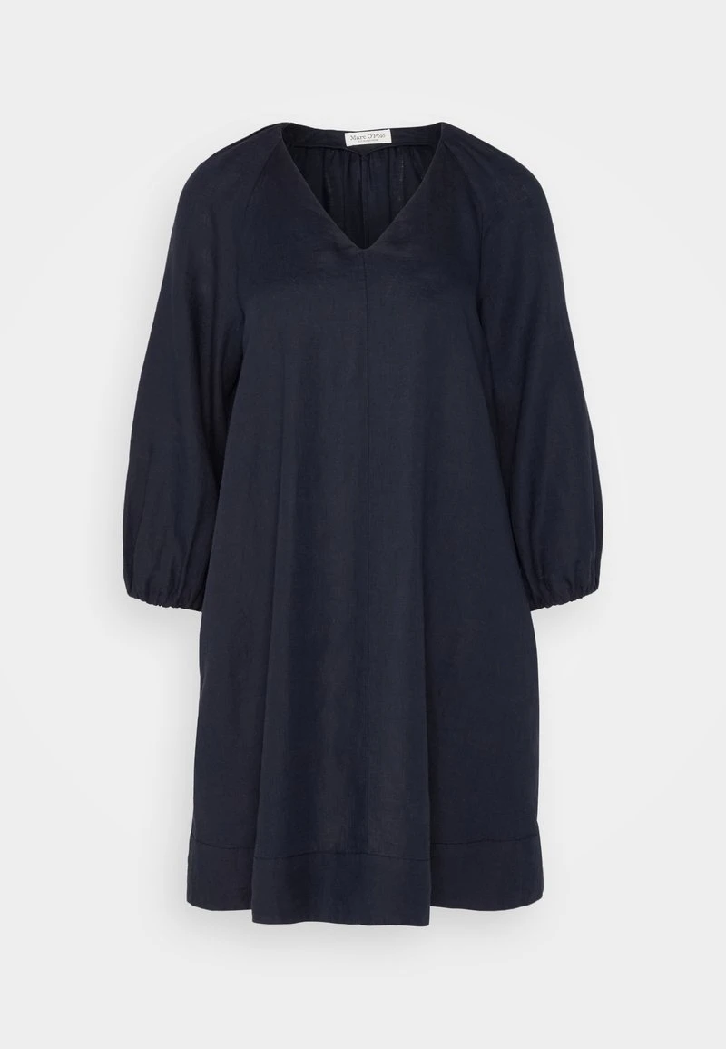 Marc O'Polo DRESS SHORT LENGTH A LINE FEMININE NECKLINE - Freizeitkleid - Deep Blue Sea 5 Marc O'Polo DRESS SHORT LENGTH A LINE FEMININE NECKLINE - Freizeitkleid - Deep Blue Sea – Bild 5