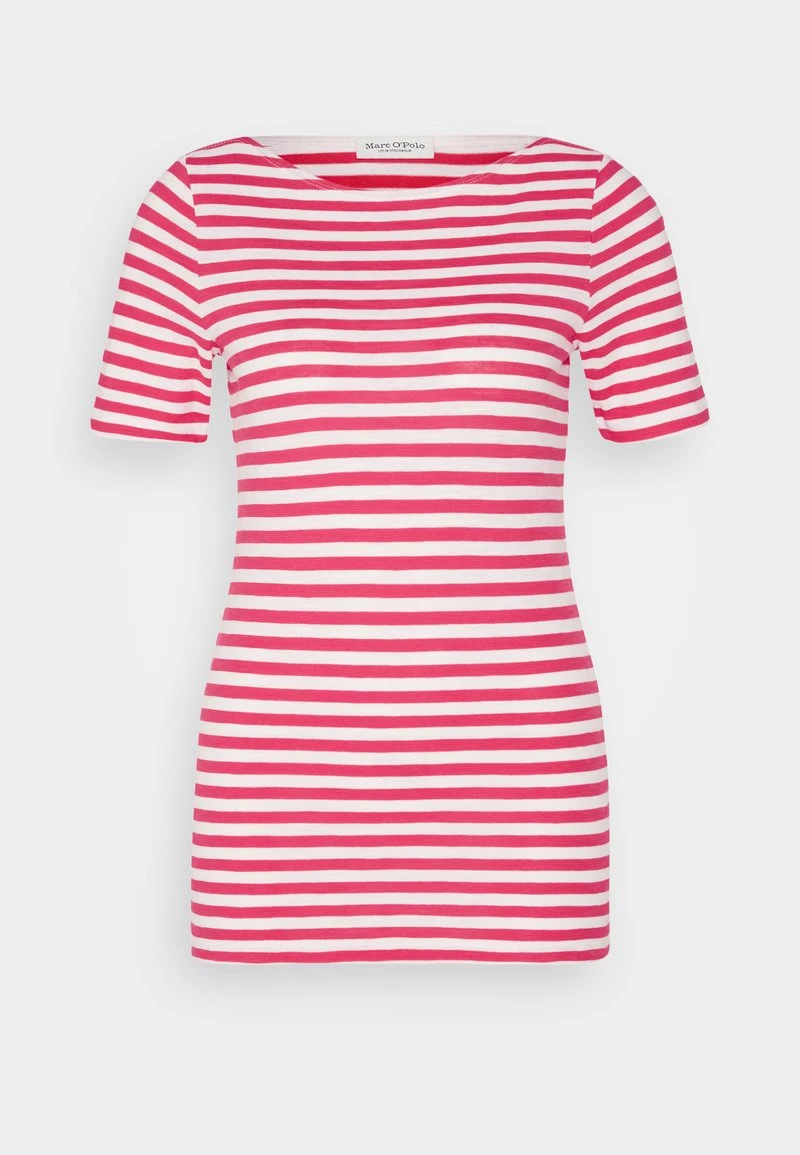 Marc O'Polo SHORT SLEEVE BOAT NECK - T-Shirt Print - Multi/dahlia Pink 5 Marc O'Polo SHORT SLEEVE BOAT NECK - T-Shirt Print - Multi/dahlia Pink – Bild 5