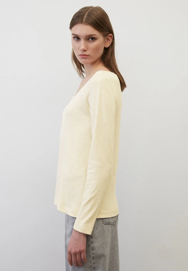 Marc O'Polo HEAVY SLUB LONGSLEEVE - Langarmshirt - Chalky Sand 4 Marc O'Polo HEAVY SLUB LONGSLEEVE - Langarmshirt - Chalky Sand – Bild 4