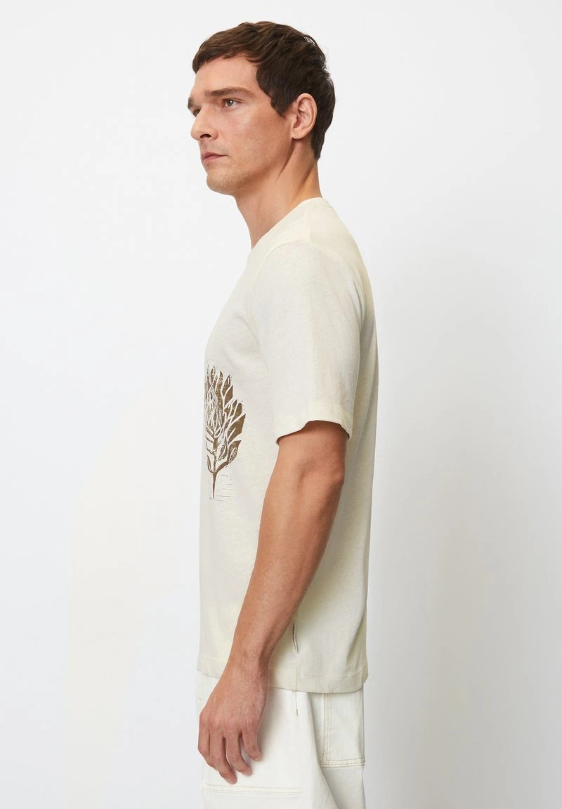 Marc O'Polo REGULAR - T-Shirt Print - White Cotton 4 Marc O'Polo REGULAR - T-Shirt Print - White Cotton – Bild 4