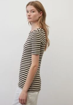 Marc O'Polo GESTREIFTES AUS - T-Shirt Print - Dark Brown 9 Marc O'Polo GESTREIFTES AUS - T-Shirt Print - Dark Brown -Mode Familie b89d6c8eaccc4a7988072afe7e6d6bd1