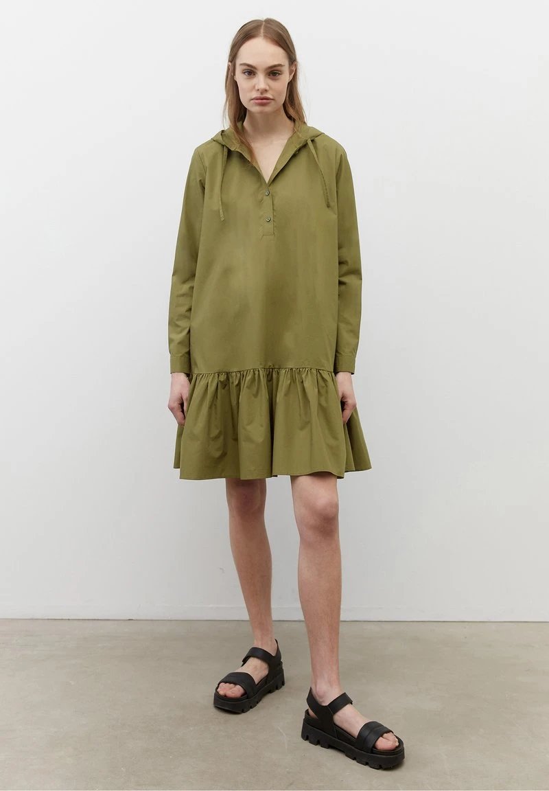 Marc O'Polo DENIM DRESS HOODED LONGSLEEVE - Blusenkleid - Palo Verde 2 Marc O'Polo DENIM DRESS HOODED LONGSLEEVE - Blusenkleid - Palo Verde – Bild 2