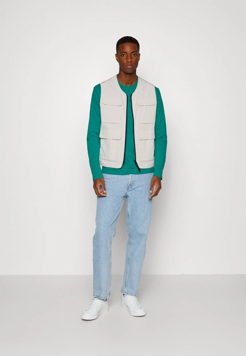 Marc O'Polo DENIM CHEST POCKET - Langarmshirt - Moonstone Teal 2 Marc O'Polo DENIM CHEST POCKET - Langarmshirt - Moonstone Teal – Bild 2