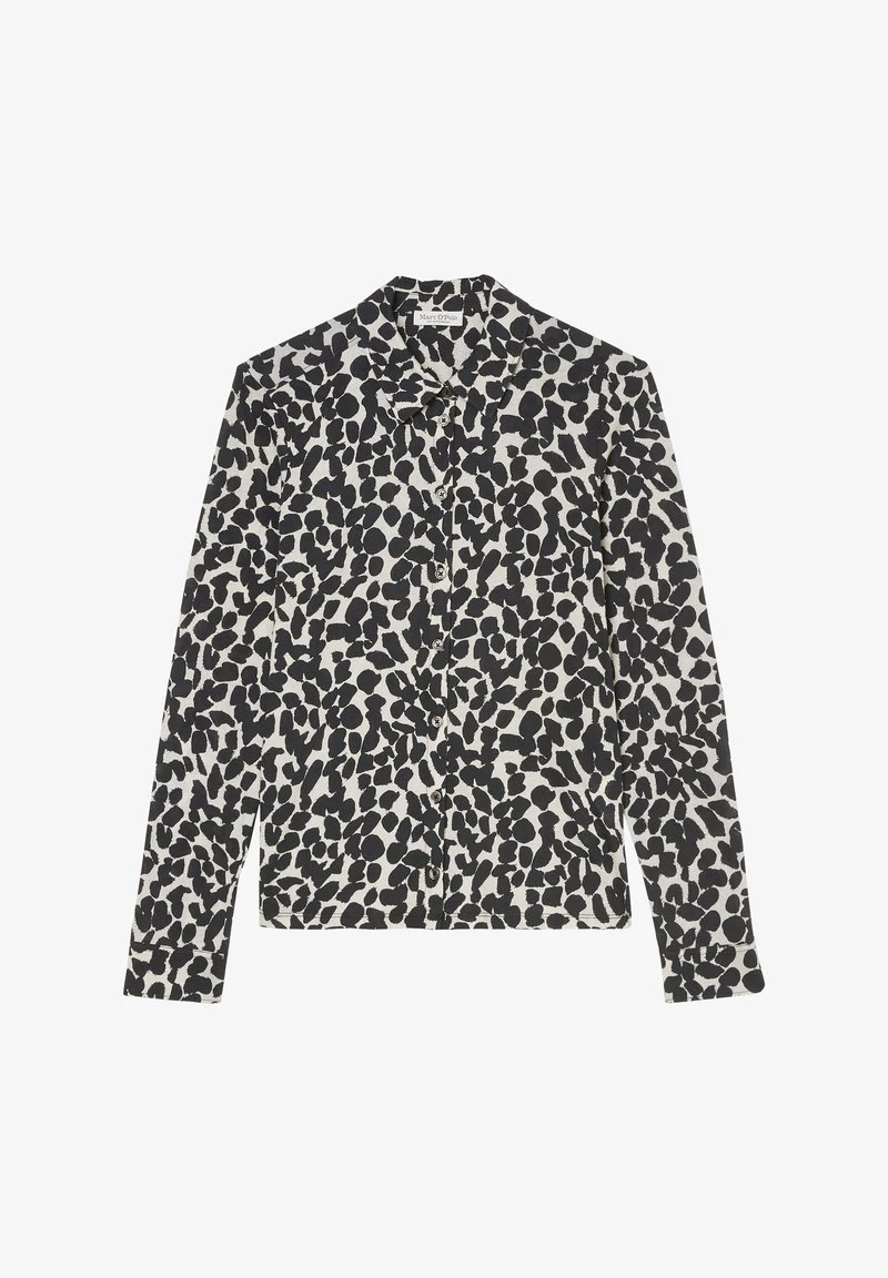 Marc O'Polo ALLOVER PRINT REGULAR - Hemdbluse - Multi Black 6 Marc O'Polo ALLOVER PRINT REGULAR - Hemdbluse - Multi Black – Bild 6