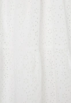 Marc O'Polo BRODERIE-ANGLAISE AUS SOFTEM - Freizeitkleid - White Cotton -Mode Familie b9db1e2ac9c0497f9ae845760f092aa2