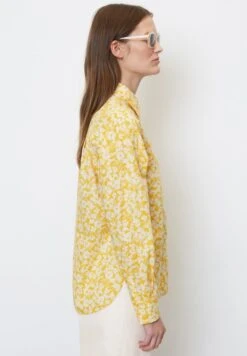 Marc O'Polo ALLOVER-PRINT-LANGARM RELAXED AUS PAPERTOUCH-P - Hemdbluse - Multi -Mode Familie b9ed284c7d044a068c4fcfda4399fbbf
