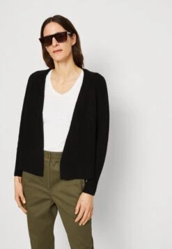 Marc O'Polo DENIM OPEN CARDIGAN WITH RAGLAN SLEEVE - Strickjacke - Black 9 Marc O'Polo DENIM OPEN CARDIGAN WITH RAGLAN SLEEVE - Strickjacke - Black -Mode Familie ba96597a45434ea7973fadd663688c18