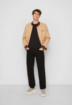 Marc O'Polo JACKET COLLEGE - Bomberjacke - Pale Taupe -Mode Familie bb3788c53d6643c0808e550e2ea033e9