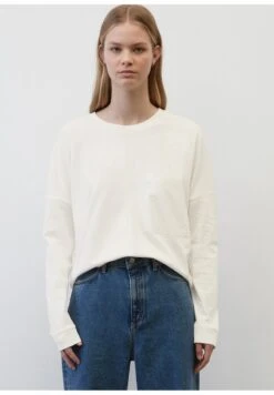 Marc O'Polo DENIM HEAVY-LONGSLEEVE RELAXED - Langarmshirt - Scandinavian White