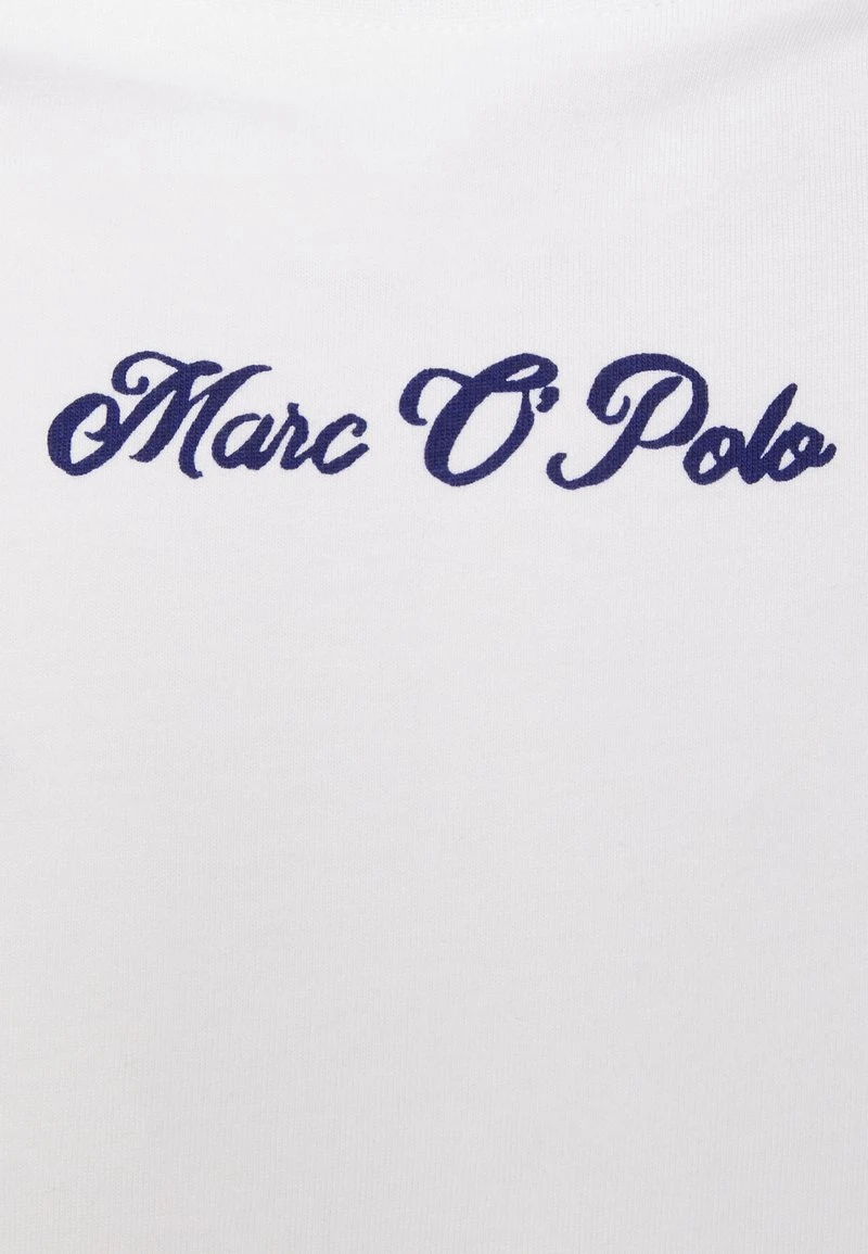 Marc O'Polo SHORT SLEEVE PRINTED ARTWORK AT CHESTRIBBED NECK TRI - T-Shirt Basic - White 5 Marc O'Polo SHORT SLEEVE PRINTED ARTWORK AT CHESTRIBBED NECK TRI - T-Shirt Basic - White – Bild 5