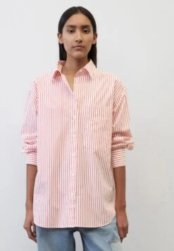 Marc O'Polo DENIM GESTREIFTE LOOSE - Hemdbluse - Multi Scandinavian White