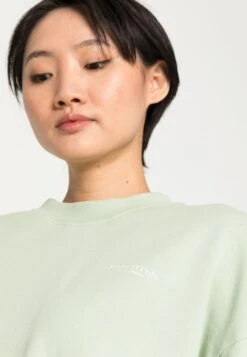 Marc O'Polo ROUND NECK - Sweatshirt - Dried Mint -Mode Familie c11f638b32e841efb463701127f5a7c8