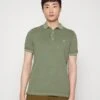 Marc O'Polo SHORT SLEEVE, COLLAR AND CUFFS, SLITS AT HEM - Poloshirt - Olive