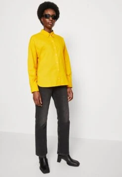 Marc O'Polo LONG SLEEVE CASUAL MODERN DROPPED SHOULDER SOLID - Hemdbluse - Morning Sun -Mode Familie c2f3e3023ab249078b96794c99151e63