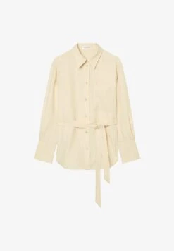 Marc O'Polo OVERSIZE - Hemdbluse - Natural Sand -Mode Familie c3393435060248cfaa1a9589abbb1da2