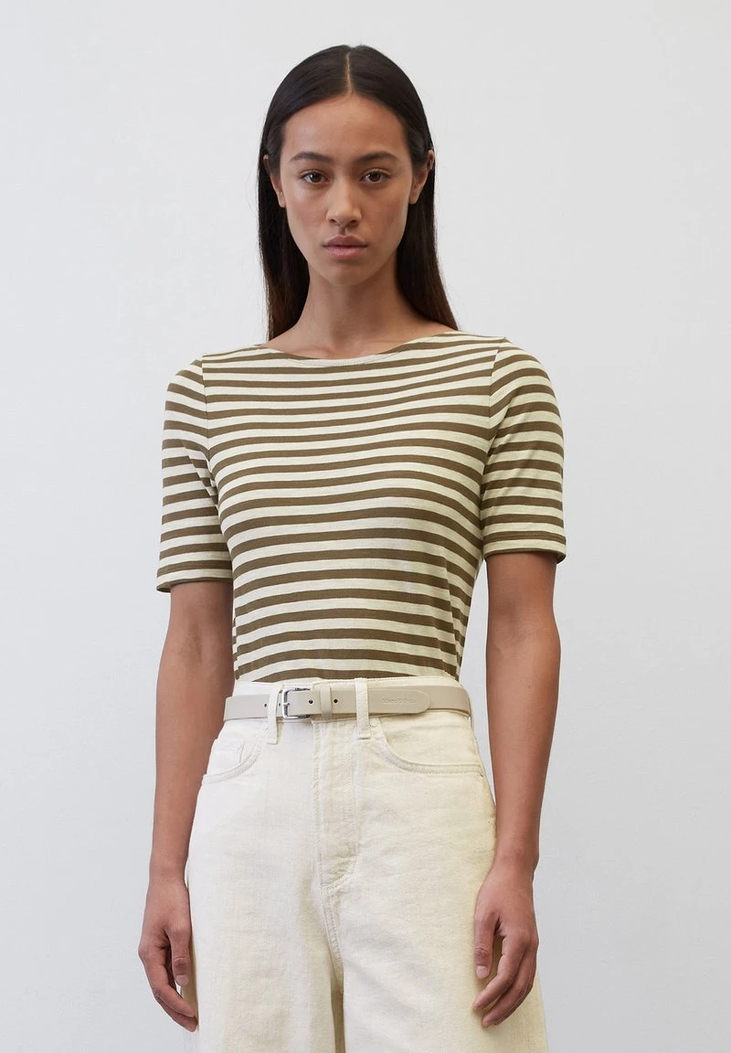 Marc O'Polo T-Shirt Print - Multi Earthy Brown 1 Marc O'Polo T-Shirt Print - Multi Earthy Brown