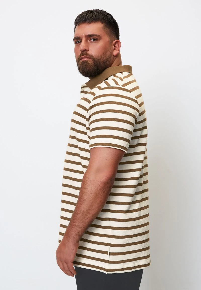 Marc O'Polo KURZARM-REGULAR AUS STRUKTURIERTEM BAU - Poloshirt - Brown 5 Marc O'Polo KURZARM-REGULAR AUS STRUKTURIERTEM BAU - Poloshirt - Brown – Bild 5