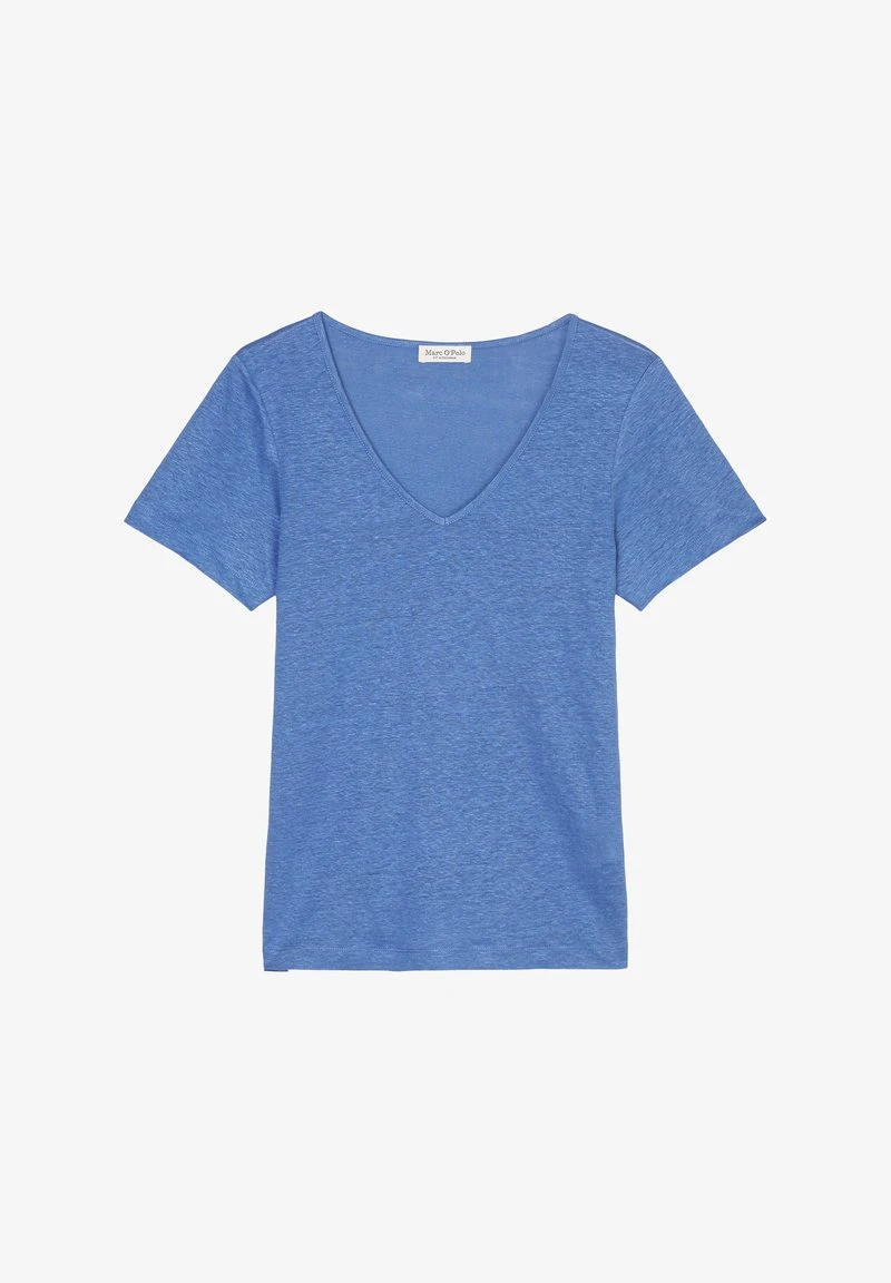 Marc O'Polo V-NECK - T-Shirt Basic - Summer Sky 6 Marc O'Polo V-NECK - T-Shirt Basic - Summer Sky – Bild 6