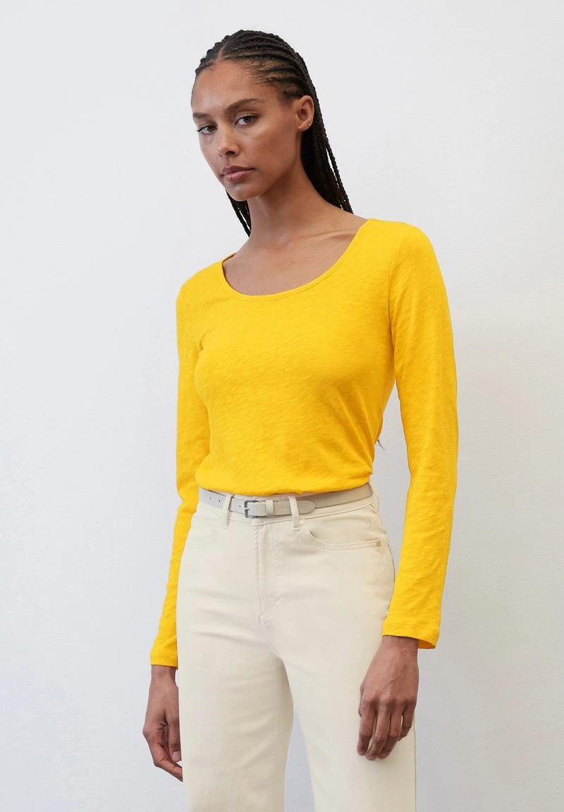 Marc O'Polo MIT RUNDEM AUSSCHNITT - Langarmshirt - Morning Sun 1 Marc O'Polo MIT RUNDEM AUSSCHNITT - Langarmshirt - Morning Sun