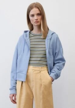 Marc O'Polo Sweatjacke - White Cotton -Mode Familie c7726f2e6ffc42a2812669dd4097a7f1