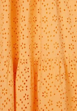 Marc O'Polo BRODERIE-ANGLAISE AUS SOFTEM - Freizeitkleid - Soft Orange -Mode Familie c9b2f5dd29d342ad8d74d8ea9c277b17