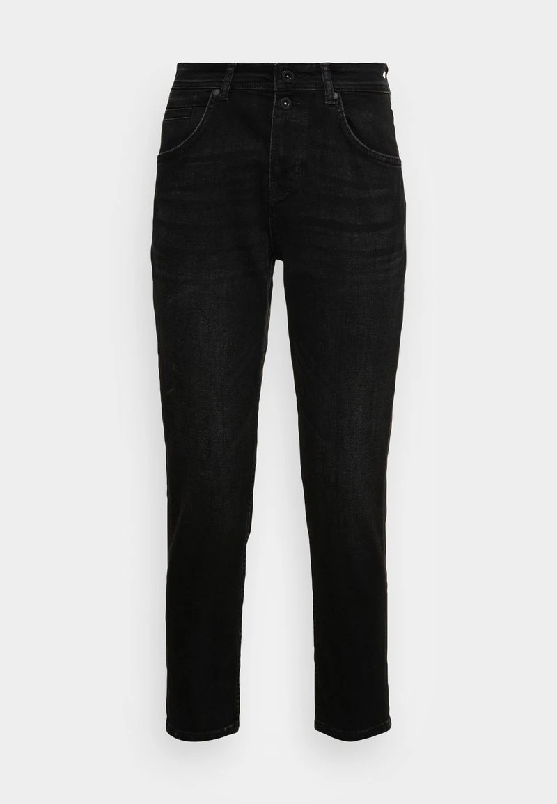 Marc O'Polo TROUSER BOYFRIEND FIT CROPPED LENGTH MID WAIST - Jeans Straight Leg - Authentic Dark Black Wash 4 Marc O'Polo TROUSER BOYFRIEND FIT CROPPED LENGTH MID WAIST - Jeans Straight Leg - Authentic Dark Black Wash – Bild 4