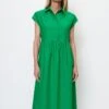 Marc O'Polo VOLUMEN-AUS - Blusenkleid - Vivid Green