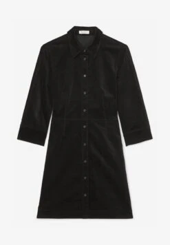 Marc O'Polo DRESS FITTED SHIRT STYLE BUTTON PLACKET SHORT LENGTH - Blusenkleid - Black 11 Marc O'Polo DRESS FITTED SHIRT STYLE BUTTON PLACKET SHORT LENGTH - Blusenkleid - Black -Mode Familie cd193bae91034e7c839a47b4ba7c7dad