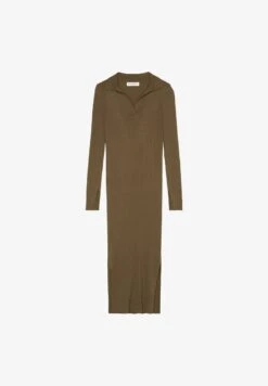 Marc O'Polo LONGSLEEVE POLO COLLAR - Etuikleid - Earthy Brown 11 Marc O'Polo LONGSLEEVE POLO COLLAR - Etuikleid - Earthy Brown -Mode Familie cd4cbd20c66e4144afe0ab31316c7c98