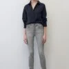 Marc O'Polo MODELL SKARA HIGH WAIST SKINNY AUS STRETCH-ORG - Jeans Slim Fit - Comfort Light Grey Wash