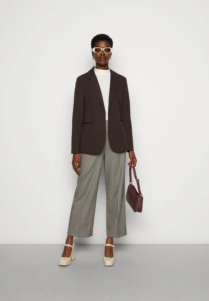 Marc O'Polo PANTS STRAIGHT LEG HIGH RISE CROPPED LENGTH - Stoffhose - Multi 2 Marc O'Polo PANTS STRAIGHT LEG HIGH RISE CROPPED LENGTH - Stoffhose - Multi – Bild 2