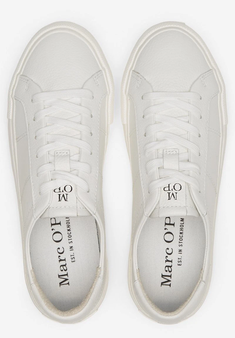 Marc O'Polo COURT GETROMMELTEM - Sneaker Low - White 3 Marc O'Polo COURT GETROMMELTEM - Sneaker Low - White – Bild 3