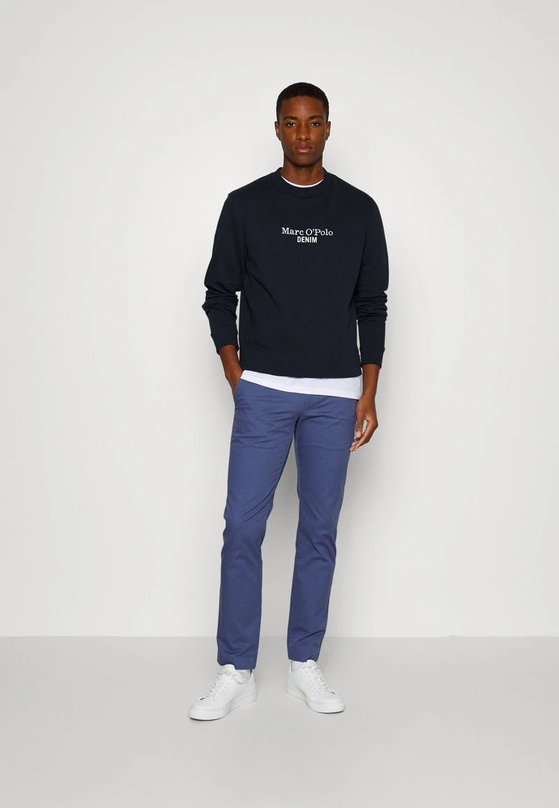 Marc O'Polo DENIM LONG SLEEVE LOGO PRINT ARTWORK - Sweatshirt - True Navy 2 Marc O'Polo DENIM LONG SLEEVE LOGO PRINT ARTWORK - Sweatshirt - True Navy – Bild 2