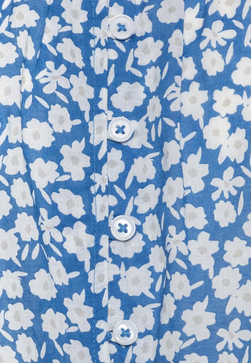 Marc O'Polo DENIM SHORT SLEEVE ROUND NECK - Bluse - Mediterranean Blue 5 Marc O'Polo DENIM SHORT SLEEVE ROUND NECK - Bluse - Mediterranean Blue – Bild 5