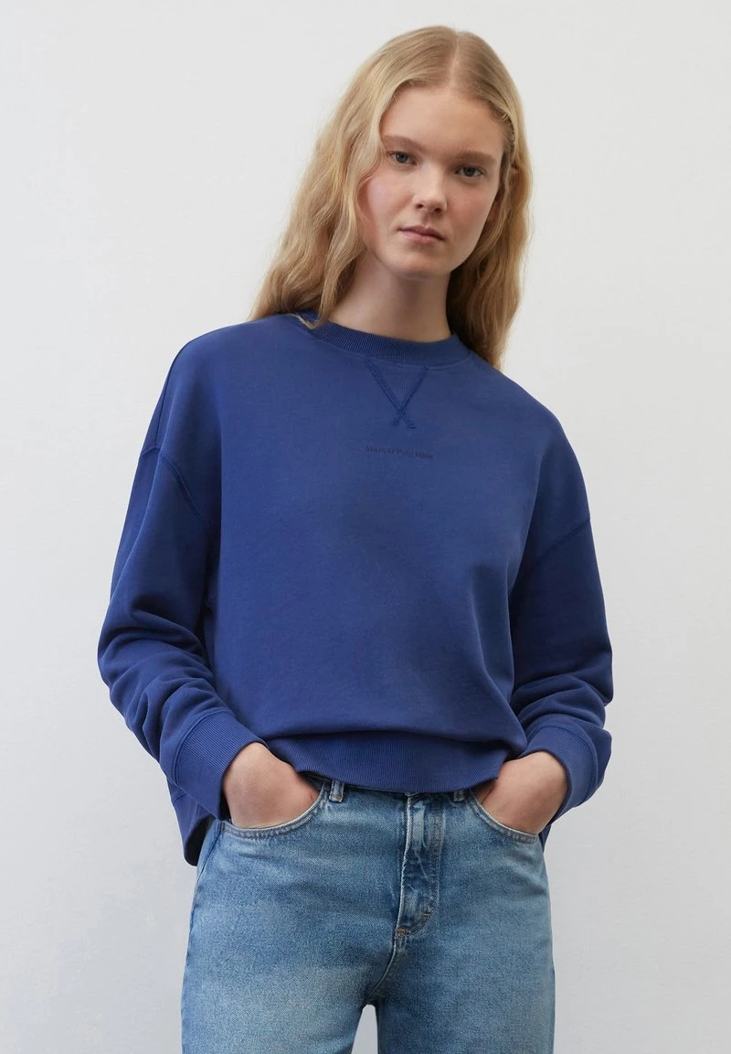 Marc O'Polo DENIM O-SHAPE RELAXED - Sweatshirt - Kensington Blue 1 Marc O'Polo DENIM O-SHAPE RELAXED - Sweatshirt - Kensington Blue