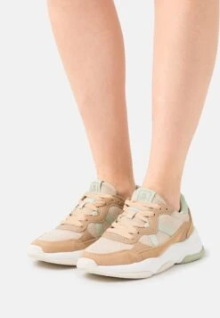 Marc O'Polo MIKA - Sneaker Low - Wheat Field/mint