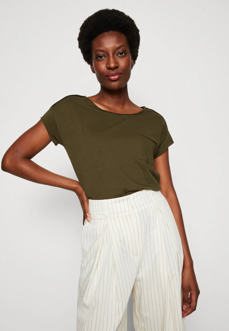 Marc O'Polo DENIM SHORT SLEEVE CHEST POCKET - T-Shirt Basic - Dakota Shadow 4 Marc O'Polo DENIM SHORT SLEEVE CHEST POCKET - T-Shirt Basic - Dakota Shadow – Bild 4