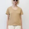 Marc O'Polo RUNDHALS - T-Shirt Basic - Dusty Earth