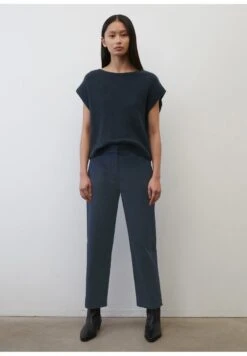 Marc O'Polo MODERNE MODELL RIMKA - Stoffhose - Deep Blue Sea