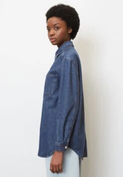 Marc O'Polo DENIM Hemdbluse - Multi Authentic Dark Blue -Mode Familie d706284862144343b35f8b271ba830f1