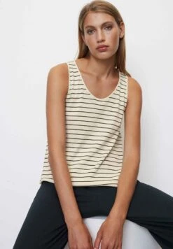 Marc O'Polo TANK - Nachtwäsche Shirt - Open White -Mode Familie d7d09e1e61d54c96809588cad90163ba