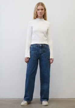 Marc O'Polo DENIM LANGARM SLIM CROPPED IN ELASTIS - Langarmshirt - Scandinavian White 10 Marc O'Polo DENIM LANGARM SLIM CROPPED IN ELASTIS - Langarmshirt - Scandinavian White -Mode Familie d83efcc8310b444599487286aa17e54c