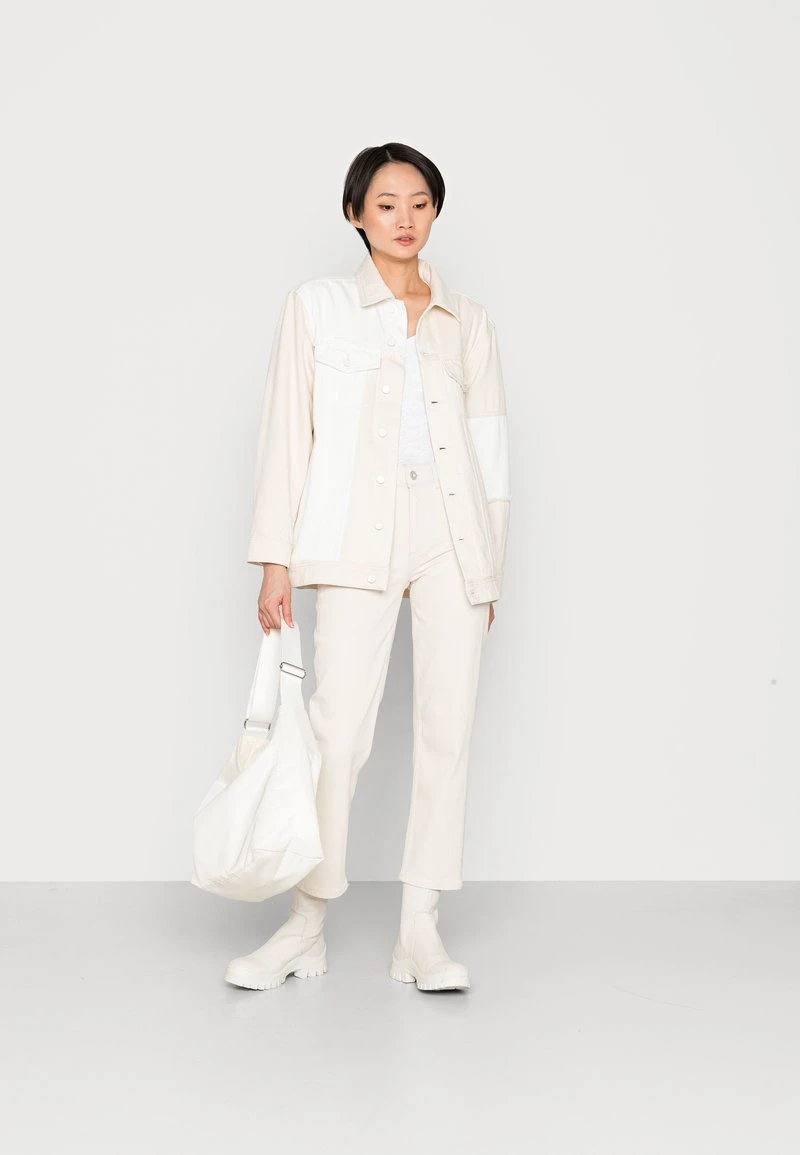 Marc O'Polo DENIM PATCHWORK JACKET OVERSIZED FIT EXTENDED LENGTH - Jeansjacke - Multi/patchwork Neutrals 2 Marc O'Polo DENIM PATCHWORK JACKET OVERSIZED FIT EXTENDED LENGTH - Jeansjacke - Multi/patchwork Neutrals – Bild 2