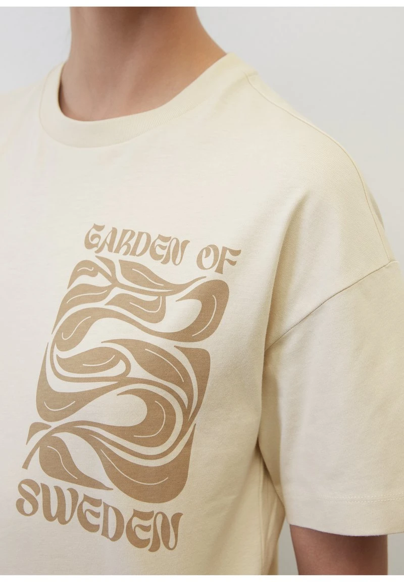 Marc O'Polo RUNDHALS REGULAR - T-Shirt Print - Chalky Sand 3 Marc O'Polo RUNDHALS REGULAR - T-Shirt Print - Chalky Sand – Bild 3